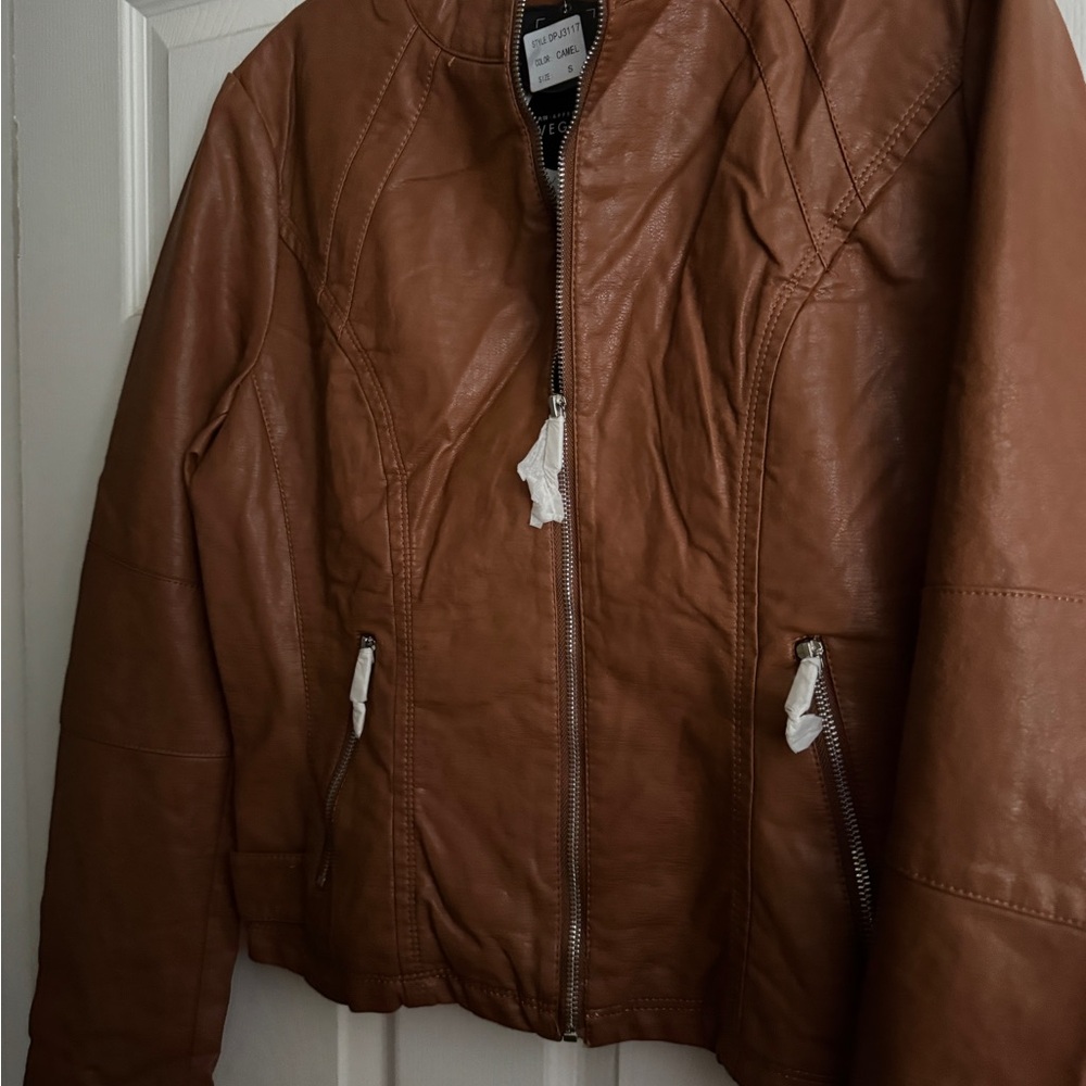 NEW Vegan Leather moto Jacket